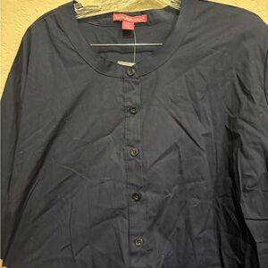 Woman Within Deep Blue Top